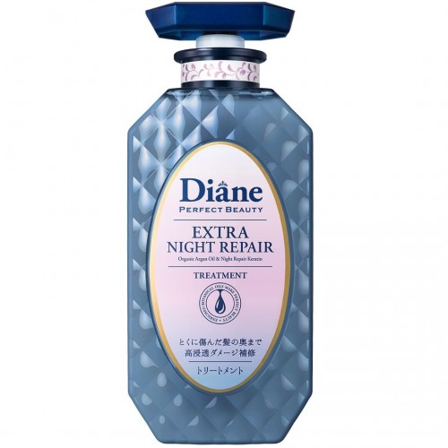 Moist Diane - 香水貴油夜間修護護髮素 450ml 藍色 163-0746 Moist Diane - 香水貴油夜間修護護髮素 450ml 藍色 163-0746